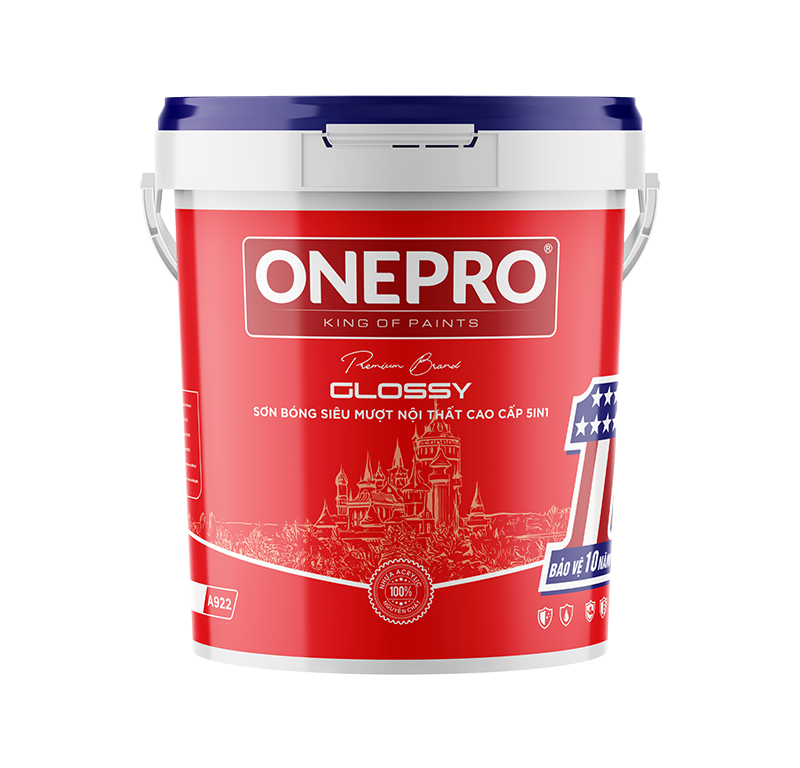 Sơn bóng siêu mượt nội thât 5 in 1