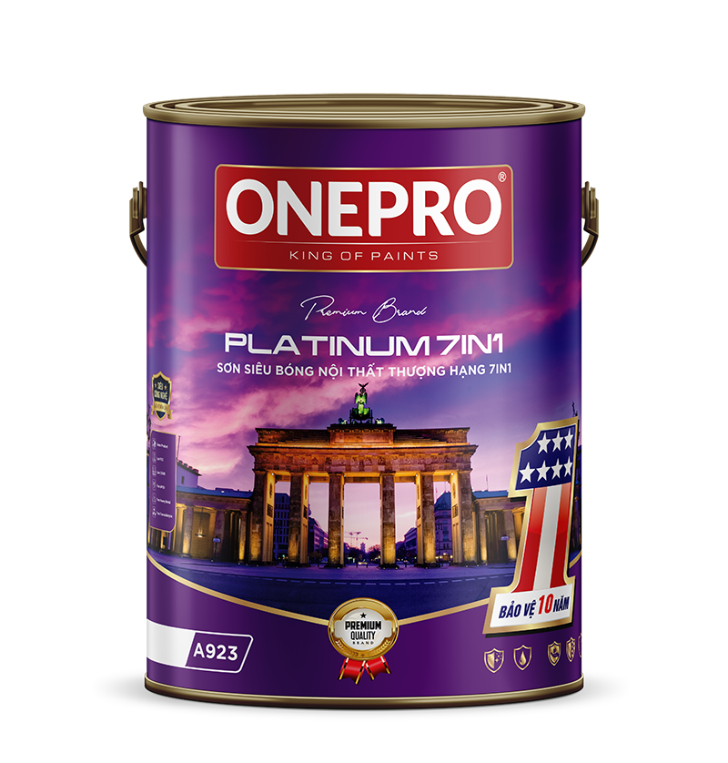 Sơn siêu bóng nội thất thượng hạng 7 in1