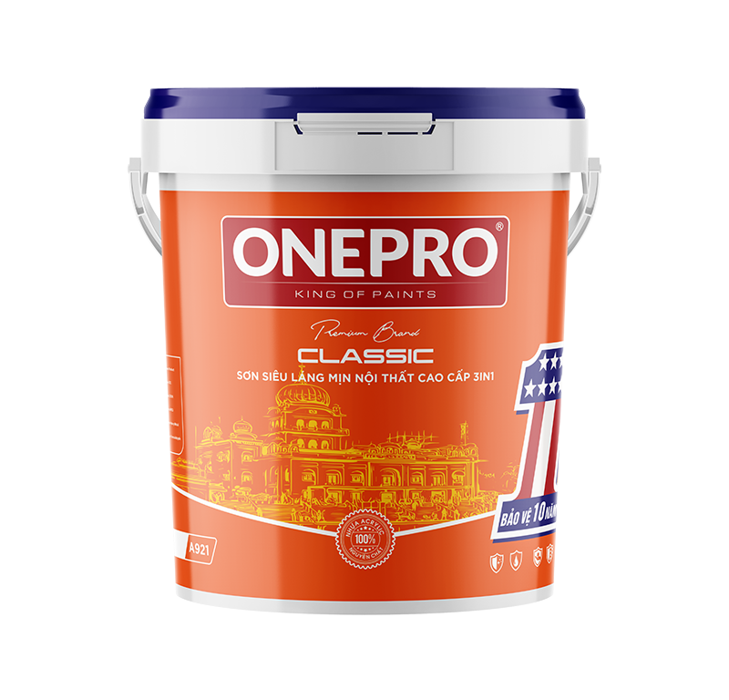 Sơn siêu láng mịn nội thất cao cấp 3in1
